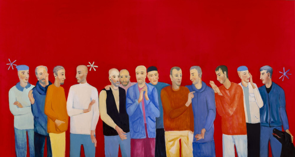 Sapulce. Kas nu?, 150x280cm, audekls/eļļa, 2025